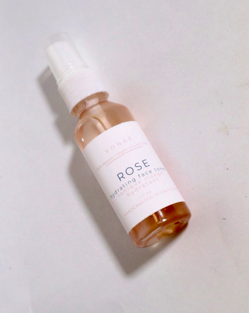 rose hydrating face toner